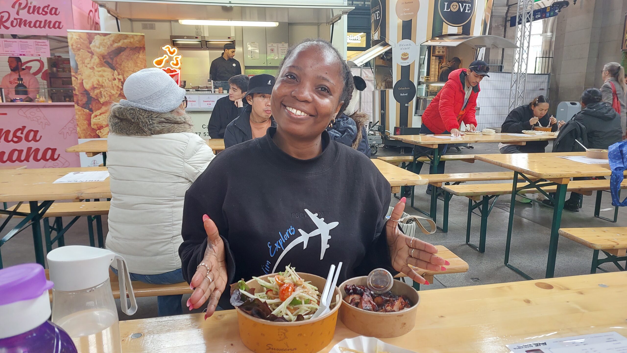 Oma Jim Explores - Food Sampling